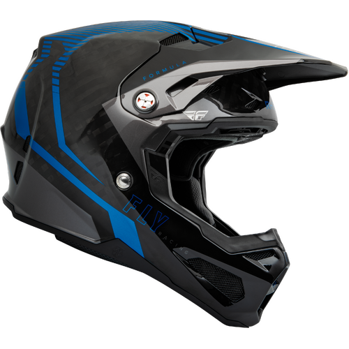 FLY 2023 Formula Carbon Tracer Blue/Black Helmet [Size:XS]