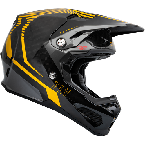 FLY 2023 Formula Carbon Tracer Gold/Black Helmet [Size:XS]
