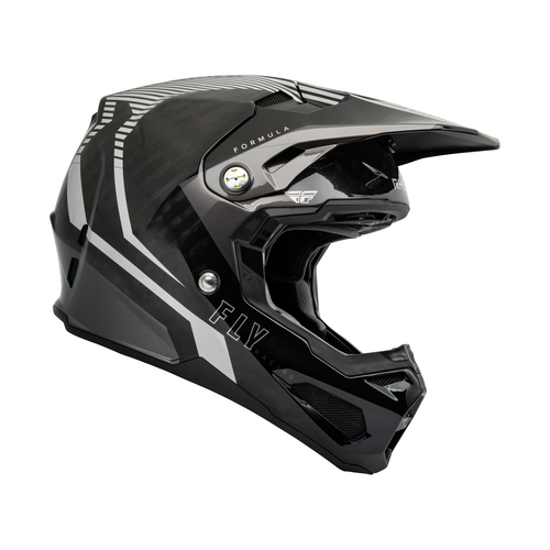 FLY 2023 Formula Carbon Tracer Silver/Black Helmet [Size:XS]
