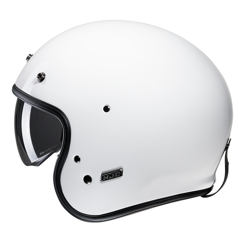 HJC V31 Solid White Helmet [Size:XS]