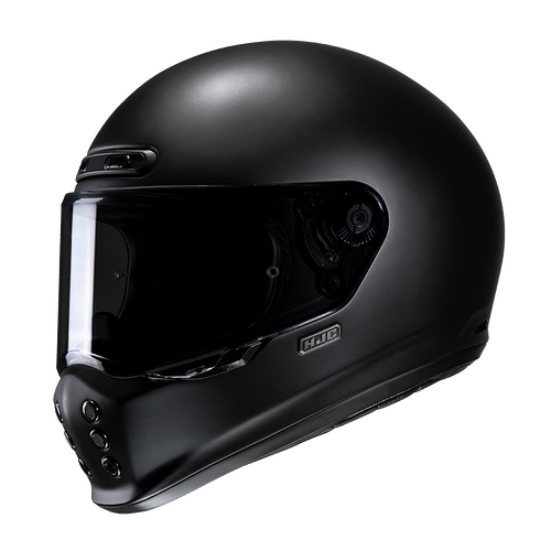 HJC V10 Solid Semi Flat Black Helmet [Size:XS]