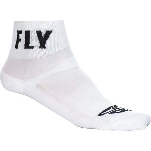 FLY Shorty White Socks [Size:LG/XL]