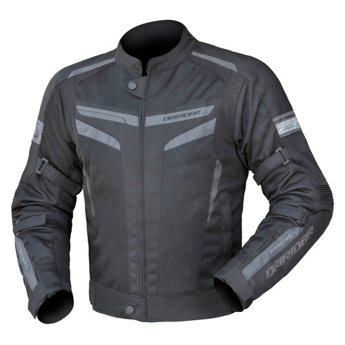 DriRider Air-Ride 5 Black/Grey Textile Jacket [Size:SM]