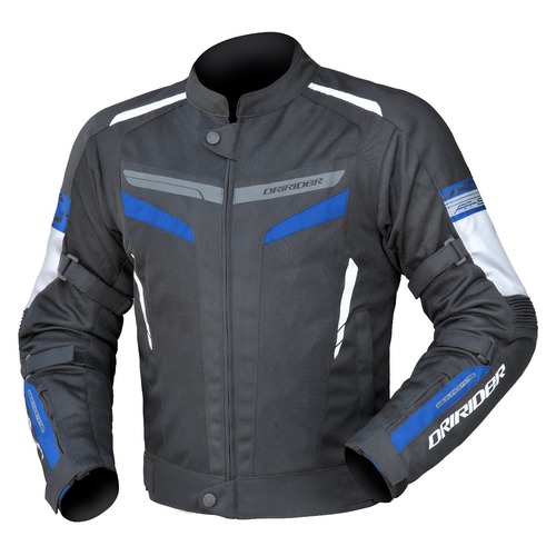 DriRider Air-Ride 5 Black/Blue Textile Jacket [Size:SM]