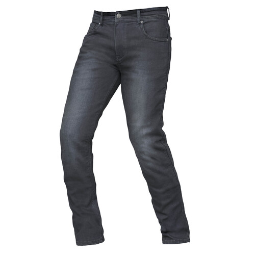 DriRider Titan Black Wash Regular Leg Protective Jeans [Size:30]