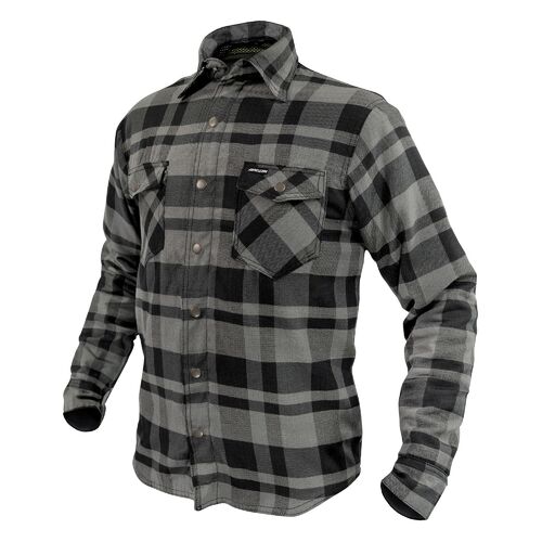 Argon Savage Black/Grey Flanno Textile Jacket [Size:46]