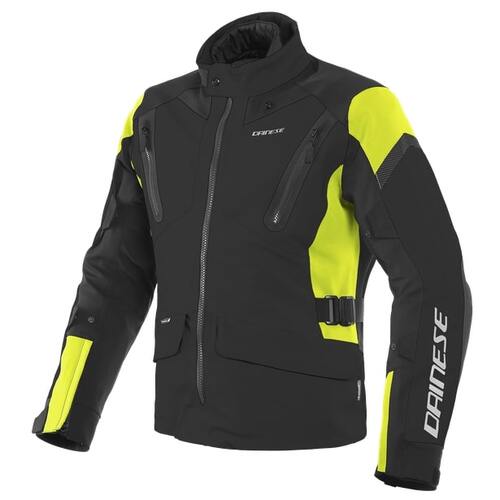 Dainese Tondale D-Dry Black/Fluro Yellow/Black Textile Jacket [Size:50]