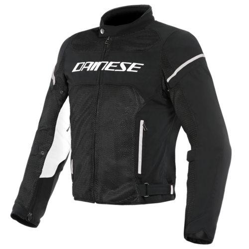 Dainese Air Frame D1 Black/Black/White Textile Jacket [Size:46]