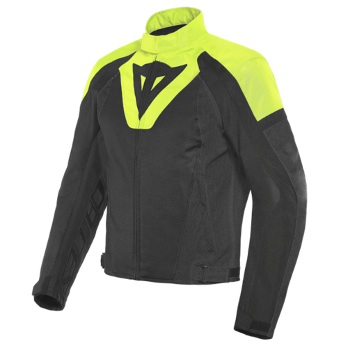 Dainese Levante Air Black/Fluro Yellow/Black Textile Jacket [Size:50]