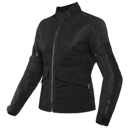 Dainese Air Tourer Tex Lady Black/Black/Black Womens Textile Jacket [Size:44]