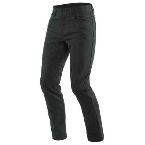 Dainese Slim Black Textile Pants [Size:28]