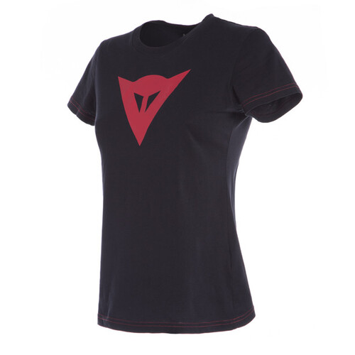 Dainese Speed Demon Black/Red Womens T-Shirt [Size:XS]