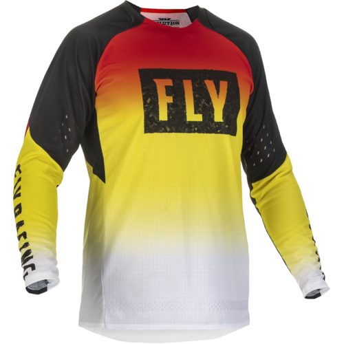 FLY 2022 Limited Edition Evolution DST Primary Red/Yellow/Black Jersey [Size:SM]