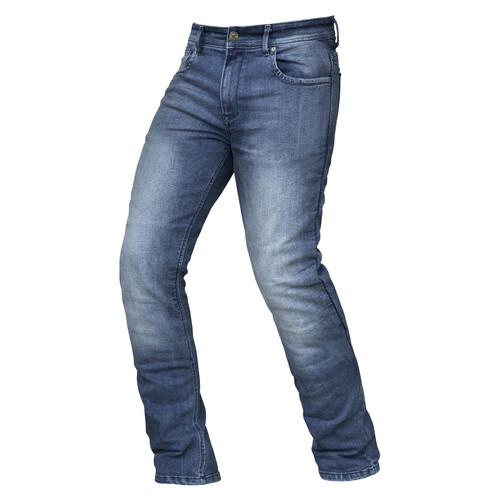 DriRider Titan Over The Boot Blue Wash Regular Legs Protective Jeans [Size:28]