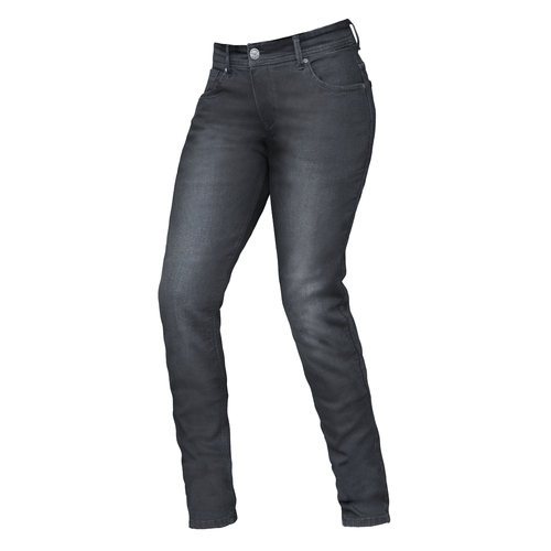 DriRider Xena Over The Boot Black Straight Short Legs Womens Protective Jeans [Size:6]