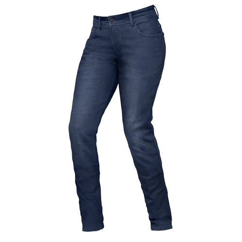 DriRider Xena Over The Boot Indigo Straight Short Legs Womens Protective Jeans [Size:6]