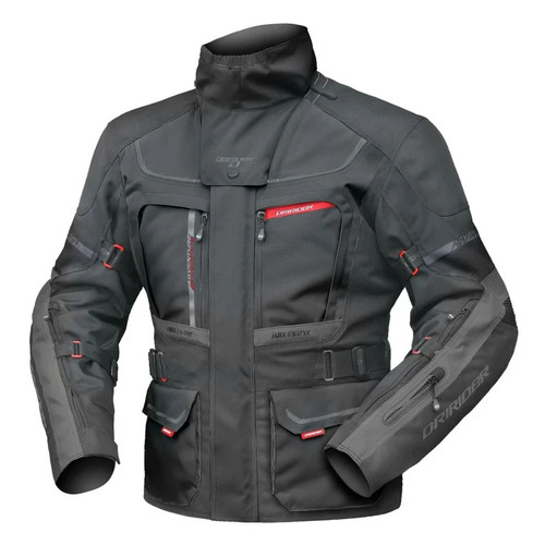 DriRider Vortex Adventure 2 All Season Black Textile Jacket [Size:XL]