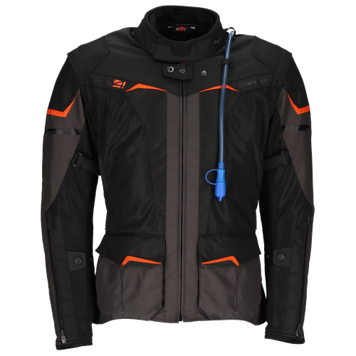 DriRider RX4 Black/Grey/Orange Jacket [Size:XS]
