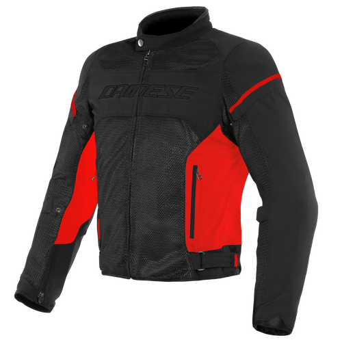 Dainese Air Frame D1 Black/Red/Red Textile Jacket [Size:48]