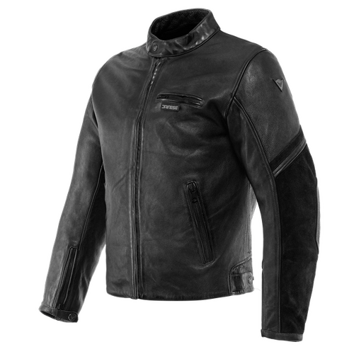Dainese Merak Black Leather Jacket [Size:50]