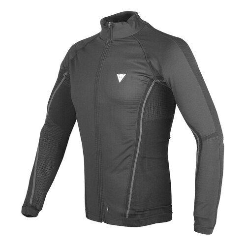 Dainese D-Core No-Wind Thermo Black/Anthracite Long Sleeve Tee [Size:XS/SM]