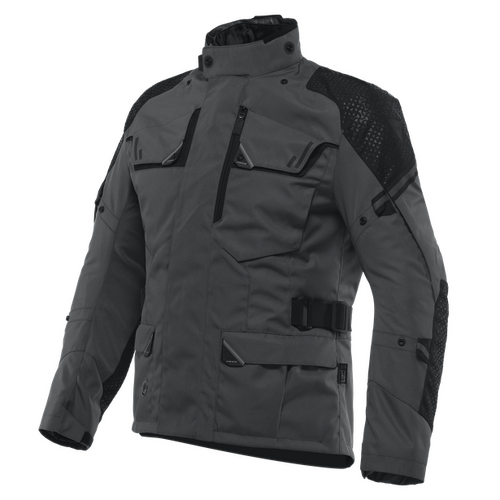 Dainese Ladakh 3L D-Dry Iron Gate/Black Textile Jacket [Size:48]