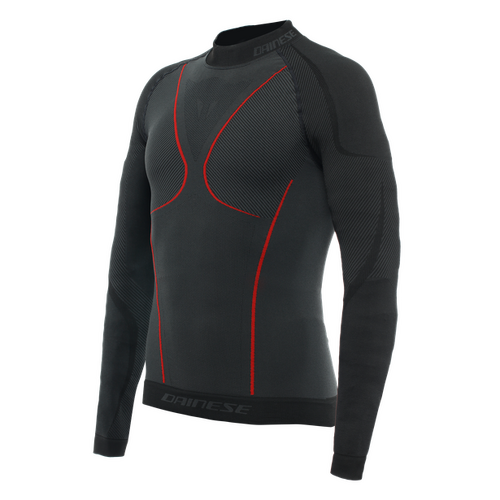 Dainese Thermo Black/Red Long Sleeve Shirt [Size:XS/SM]