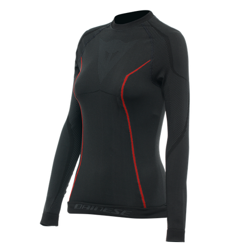 Dainese Thermo Lady Black/Red Long Sleeve Womens Shirt [Size:XS/SM]