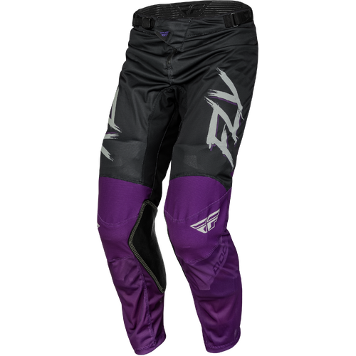 FLY 2023 Kinetic Mesh Rave Black/Purple/Silver Pants [Size:28]