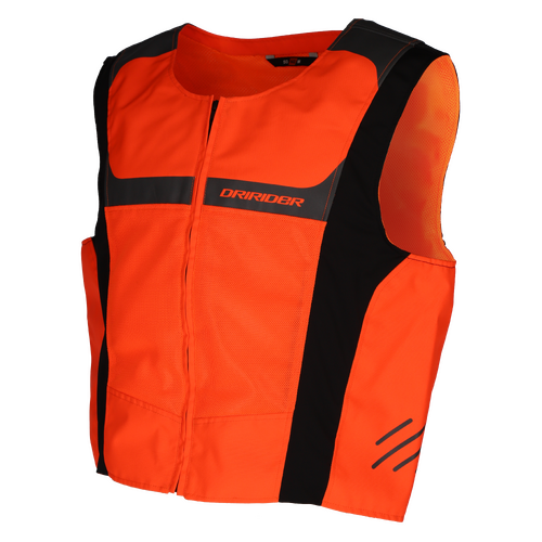 DriRider Hi-Vis Fluro Orange Mesh Vest [Size:XL/2XL]