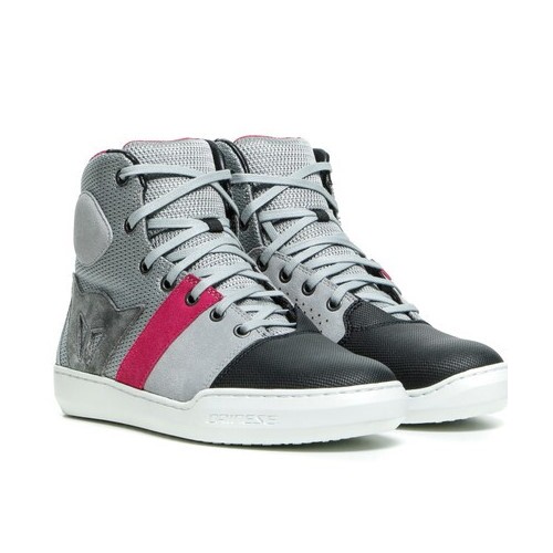 Dainese York Air Lady Light Grey/Coral Womens Shoes [Size:36]