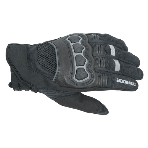 DriRider Street Black/Grey Gloves [Size:SM]