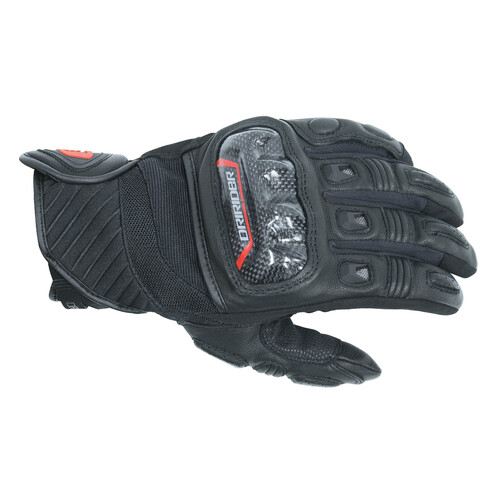 DriRider Strike Black/Black Gloves [Size:XS]