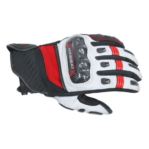 DriRider Strike Black/Red/White Gloves [Size:2XL]