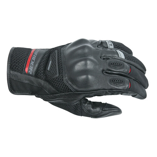 DriRider Summertime Black Gloves [Size:SM]