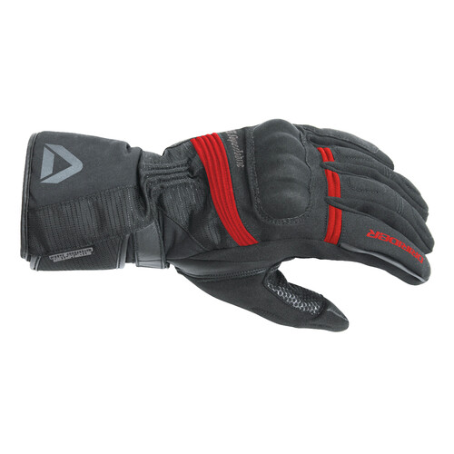 DriRider Adventure 2 Black/Red Gloves [Size:SM]