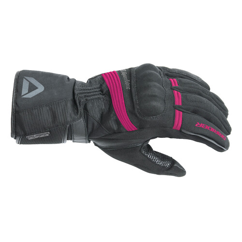 DriRider Adventure 2 Black/Pink Womens Gloves [Size:LG]