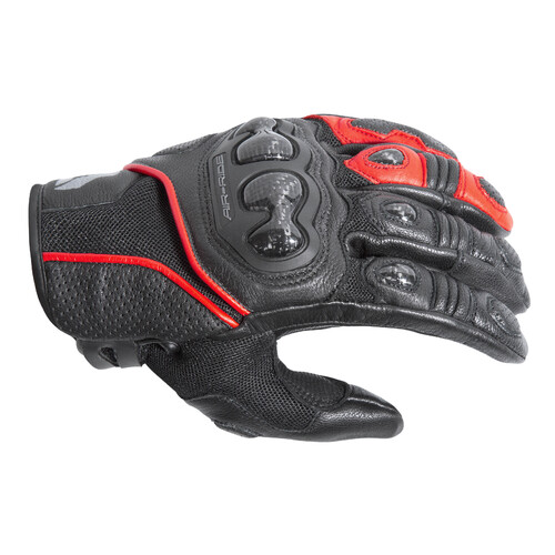 DriRider Air-Ride 2 Short Cuff Black/Red Gloves [Size:3XL]