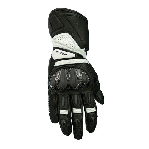 Argon Duty Black/White Gloves [Size:MD]