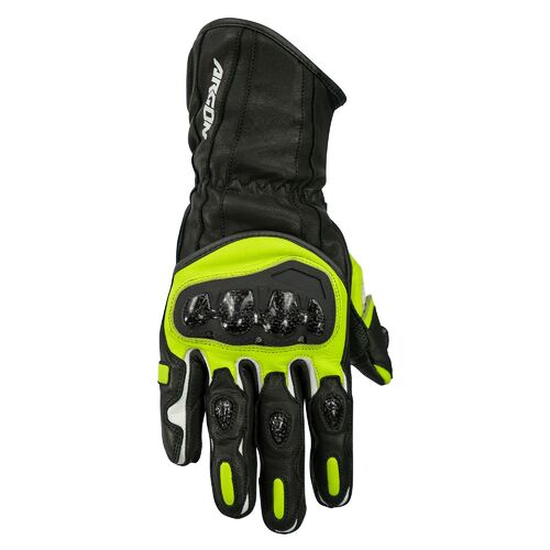 Argon Rush Black/Lime Gloves [Size:SM]