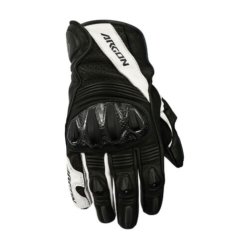 Argon Turmoil Black/White Gloves [Size:MD]
