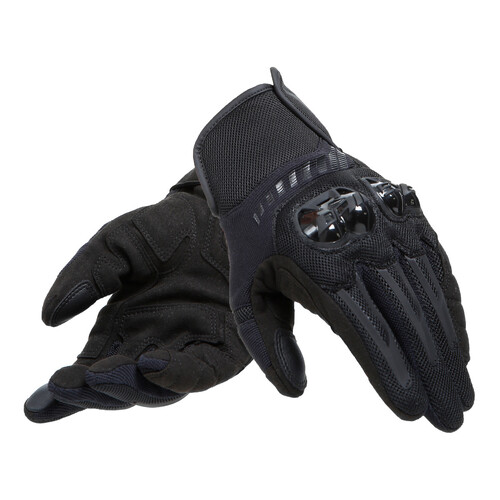 Dainese Mig 3 Air Tex Black/Black Gloves [Size:XS]