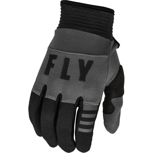 FLY 2023 F-16 Dark Grey/Black Youth Gloves [Size:SM]