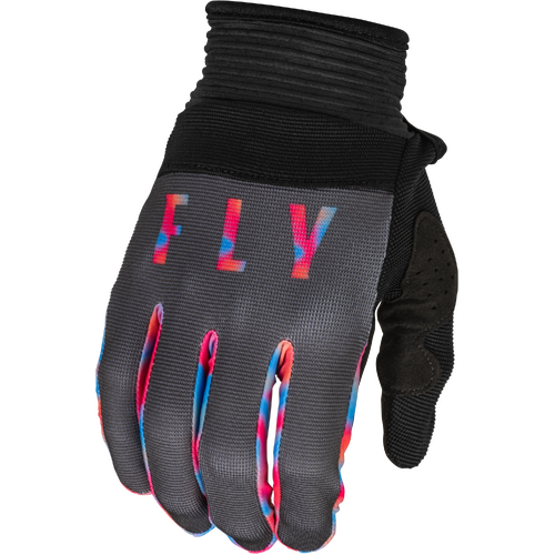 FLY 2023 F-16 Grey/Pink/Blue Gloves [Size:MD]