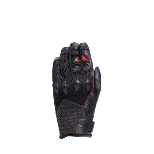 Dainese Karakum Ergo-Tek Magic Connection Black/Black Gloves [Size:LG]