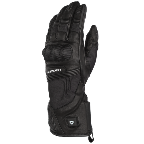 DriRider Phoenix Heated Black Womens Gloves [Size:XL]