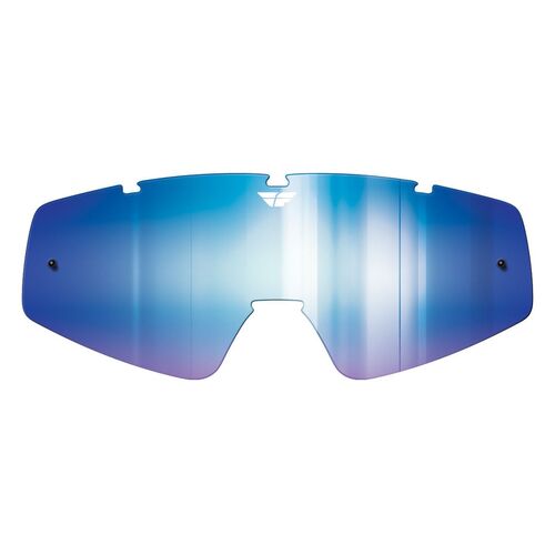 FLY Replacement Blue Mirror Lens for Zone/Focus Goggles