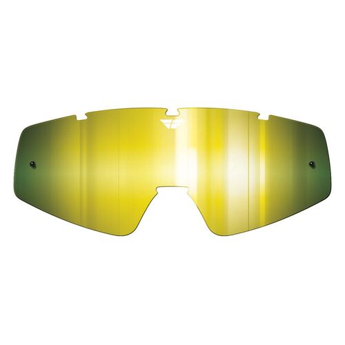 FLY Replacement Gold Mirror Lens for Zone/Focus Goggles