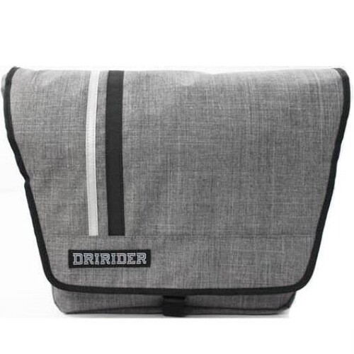 DriRider Grey Messenger Bag