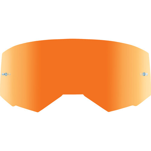 FLY 2023 Replacement Single Orange Mirror/Smoke Lens w/Post for Zone Pro/Zone/Focus Goggles